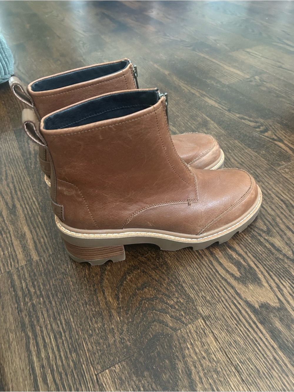Men's Brown Leather Ankle Boots - Classic Chelsea-Style